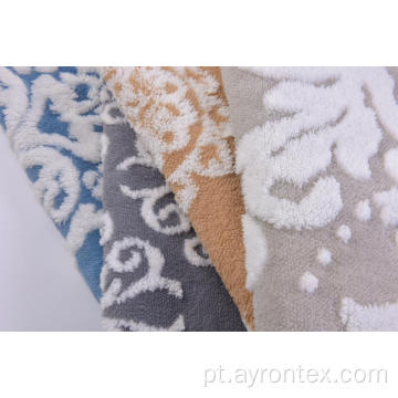 Bicolor Jacquard Sherpa Fleece Fabric